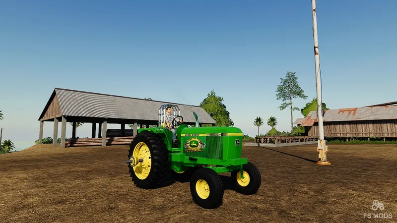 Трактор John Deere 4440 Puller v 1.0