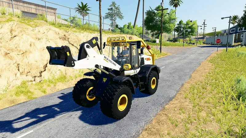 Погрузчик New Holland W190 Forestier v 1.0