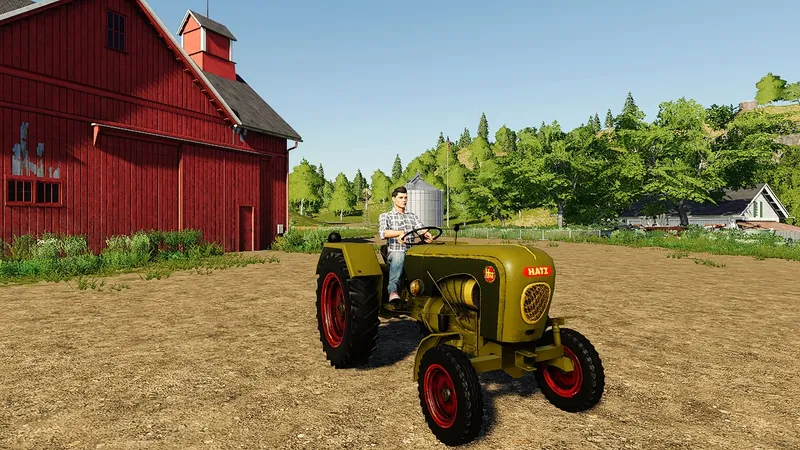 Трактор Hatz H340 v 1.0