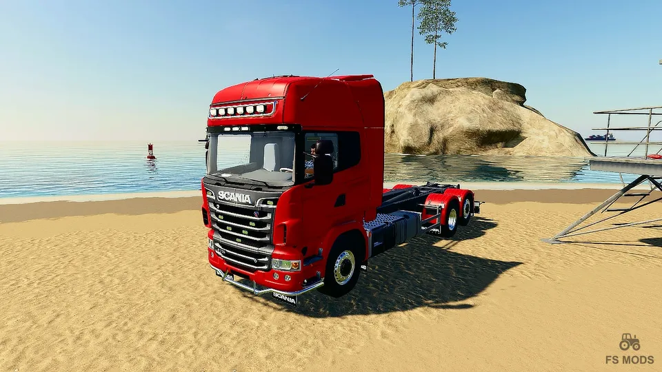 Грузовик Scania R730 Hooklift v 1.0