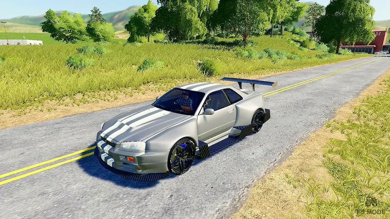 Автомобиль Nissan Skyline GTR R34 v 1.0