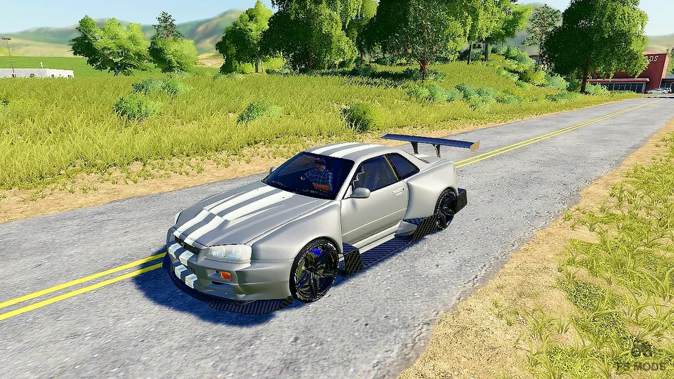 Автомобиль Nissan Skyline GTR R34 v 1.0
