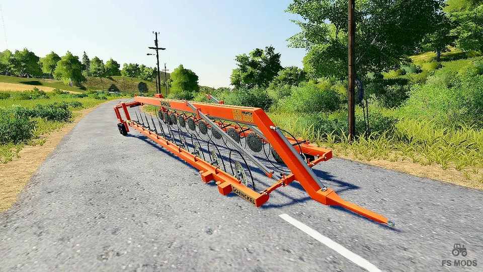 Валковая жатка Schinckel V Rake v 2.0