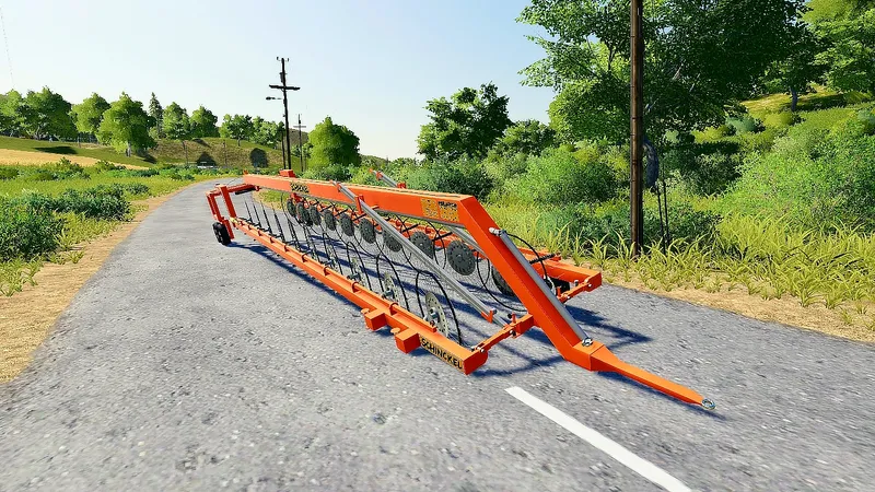 Валковая жатка Schinckel V Rake v 2.0