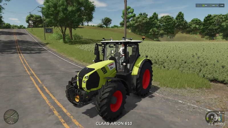 Трактор Claas Arion 600 Edit V1.0 by Agrifarm87, romaainyt
