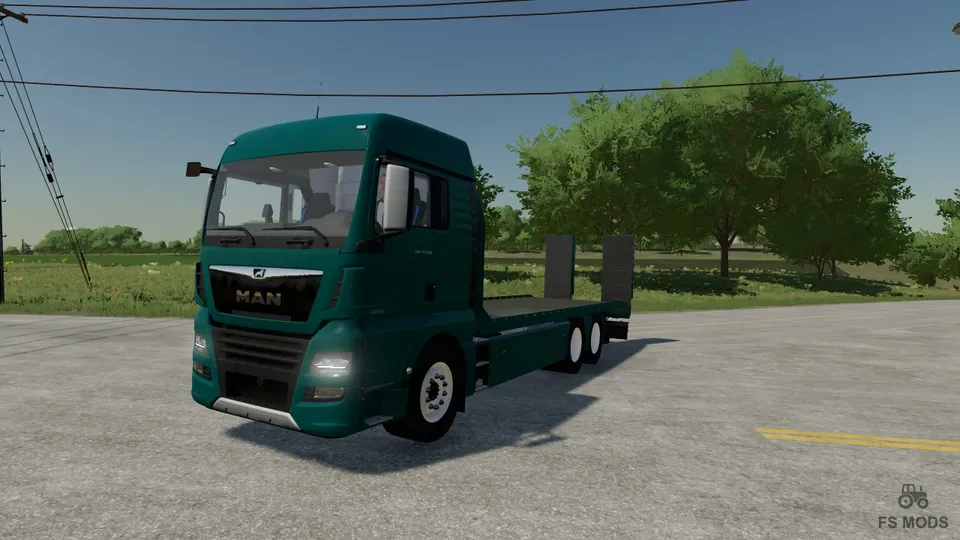 Грузовик MAN TGX Transporter v 1.0.0.1