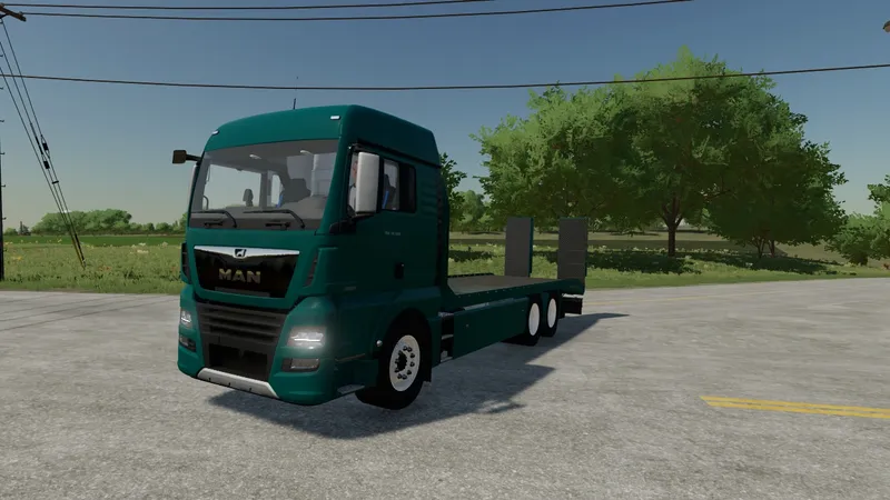 Грузовик MAN TGX Transporter v 1.0.0.1