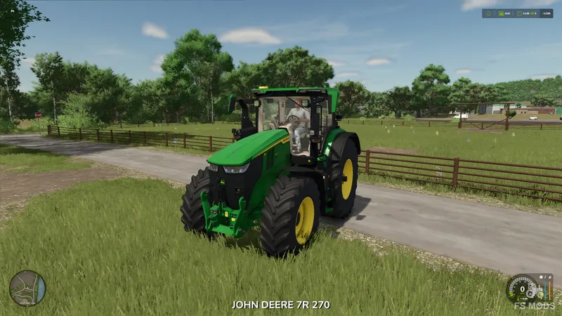 Трактор John Deere 7R v1.2