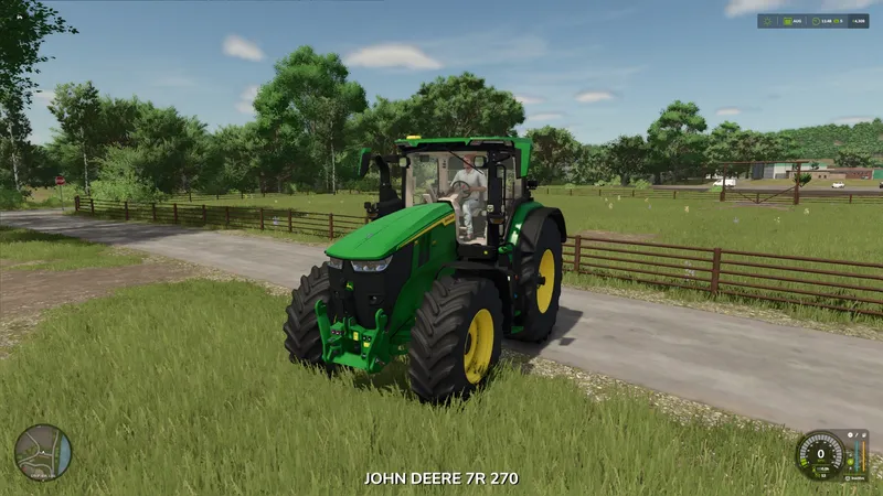 Трактор John Deere 7R v1.2