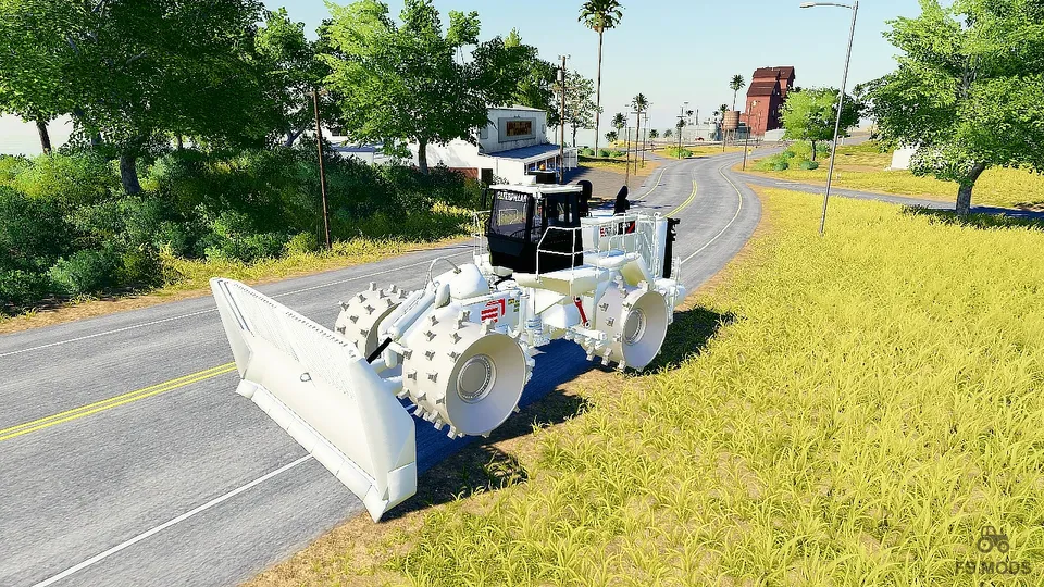 Погрузчик CAT 836K Eiffage Edition v 1.0