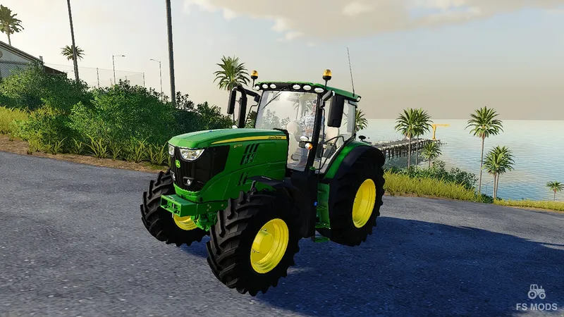 Трактор John Deere 6R Series v 1.0