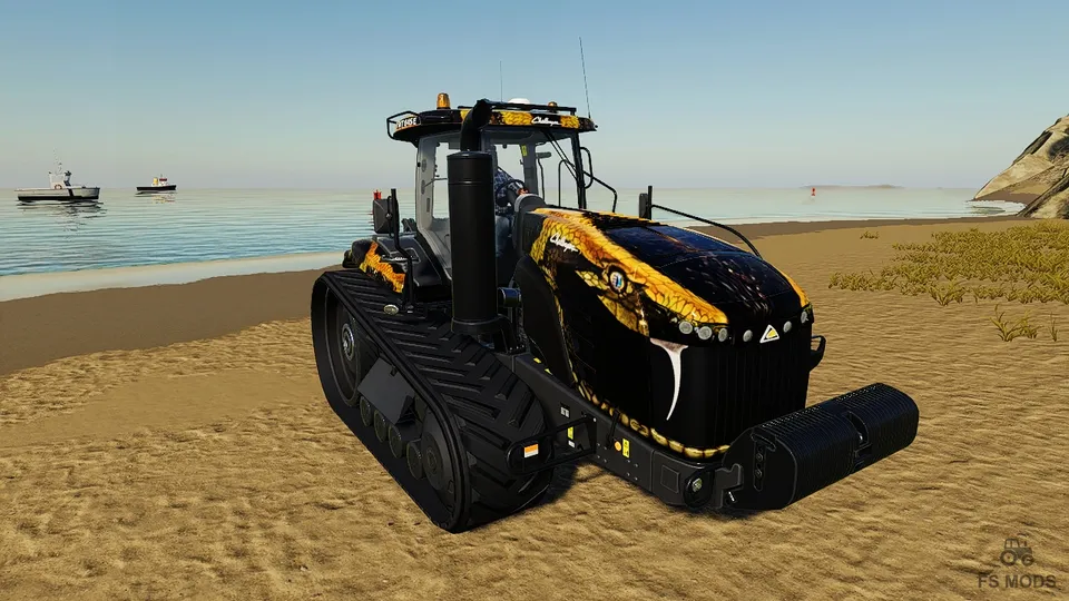 Трактор Challenger MT800E Field Python v 1.0