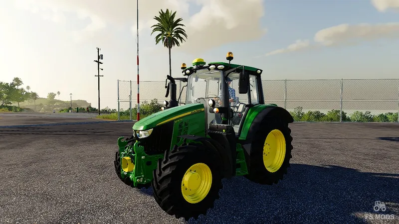 Трактор John Deere 6M Series v 1.0.0.1