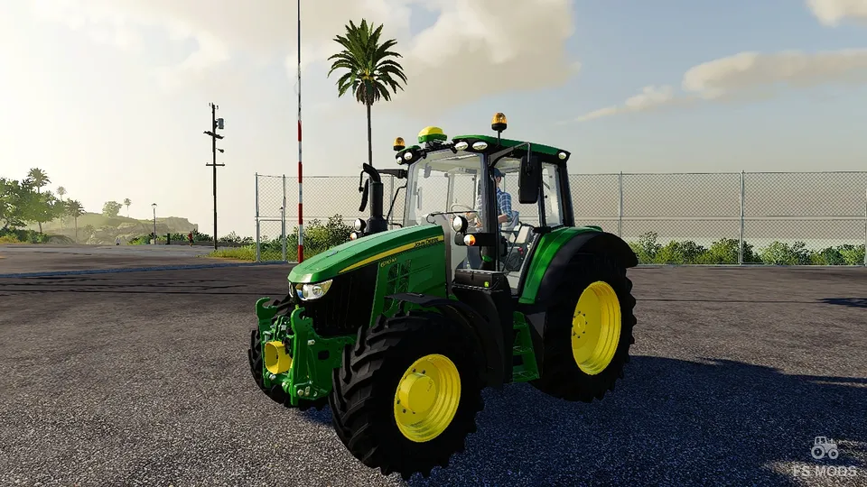 Трактор John Deere 6M Series v 1.0.0.1