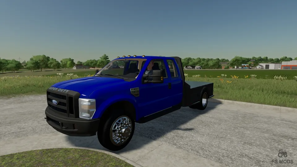 Автомобиль 2011 Ford F350 Flatbed v 1.0