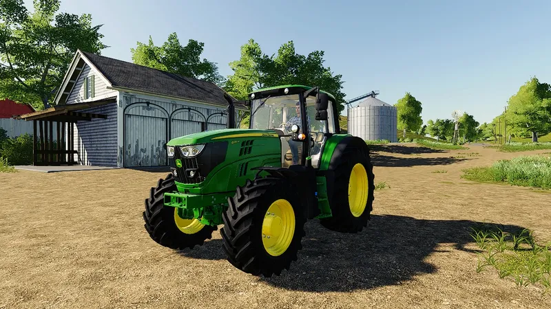 Трактор John Deere 6M v 1.0