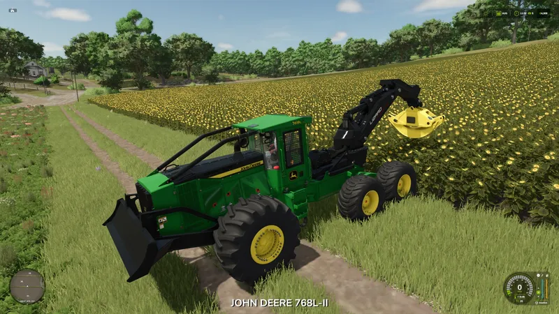 John Deere 768L-II SwingBoom v1.0