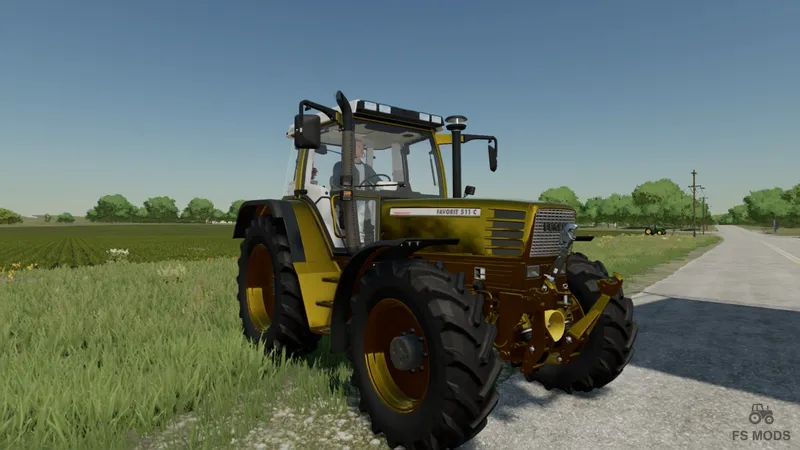 Трактор Fendt Favorit 500 Tuned v 1.0