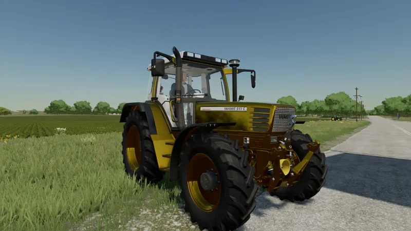 Трактор Fendt Favorit 500 Tuned v 1.0