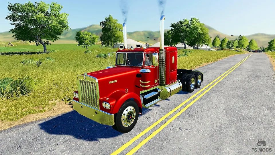 Грузовик 1974 Kenworth W900A v 2.0