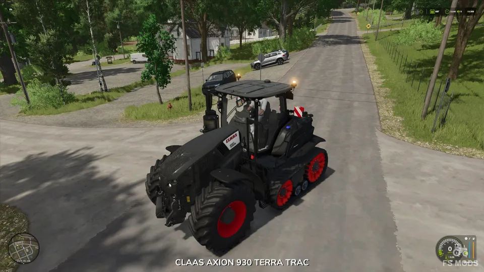 Трактор Claas Axion 930/960 TERRA TRAC Realistic Drive V1.0
