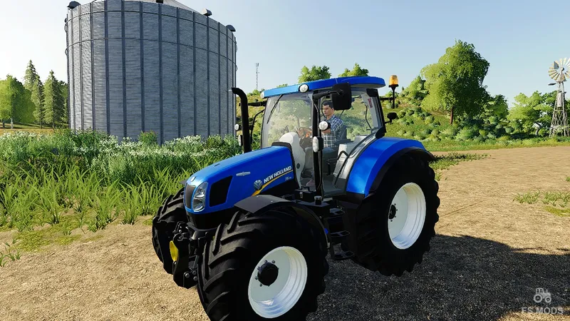 Трактор New Holland T6 v 1.1