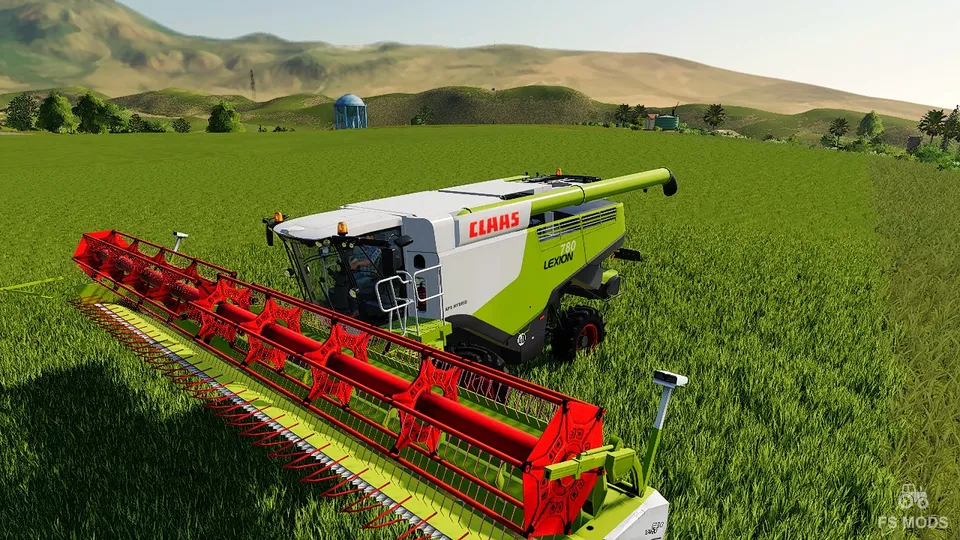 Комбайн Claas Lexion 780 Full Pack v 1.0