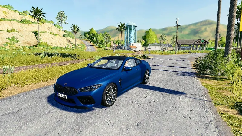 Автомобиль 2020 BMW M8 Coupe v 1.0