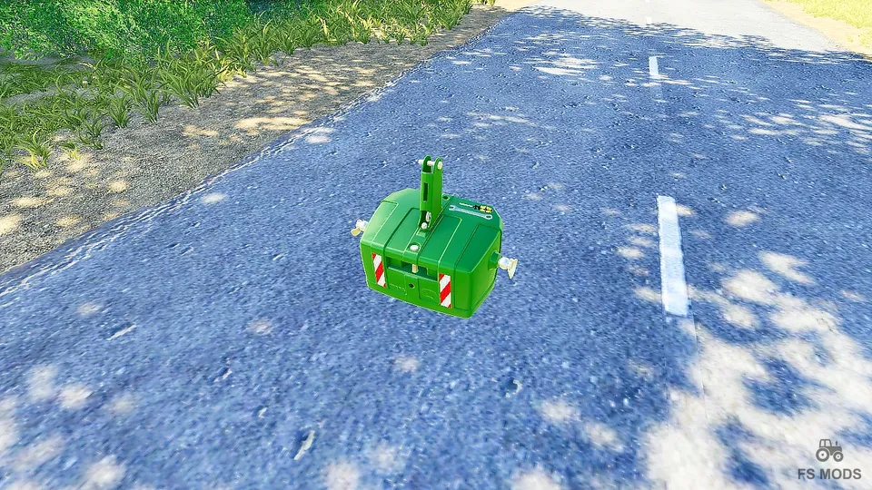 Противовес John Deere Pickup 900 кг v 1.0