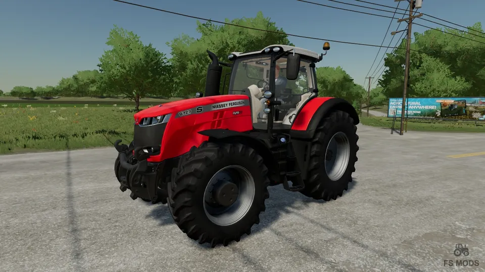 Трактор Massey Ferguson 8700S v 1.2.1
