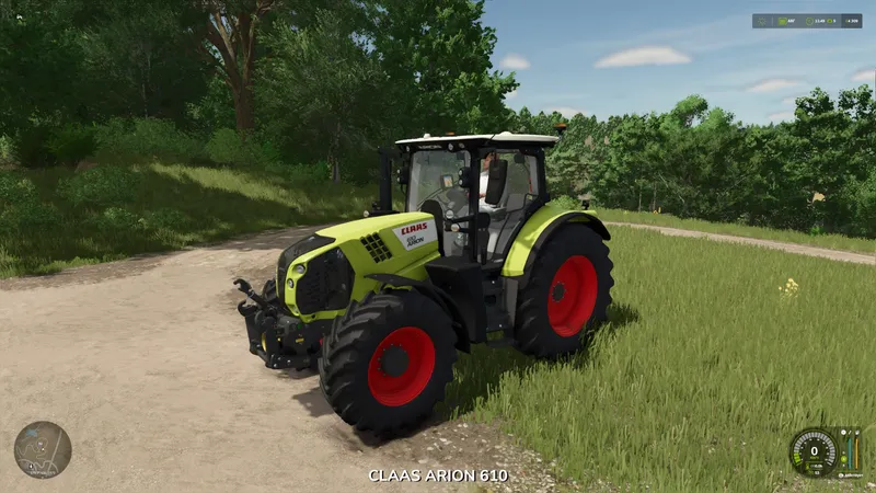 Трактор CLAAS Arion 600 Rust Edition v1.2 by adub modding abp team