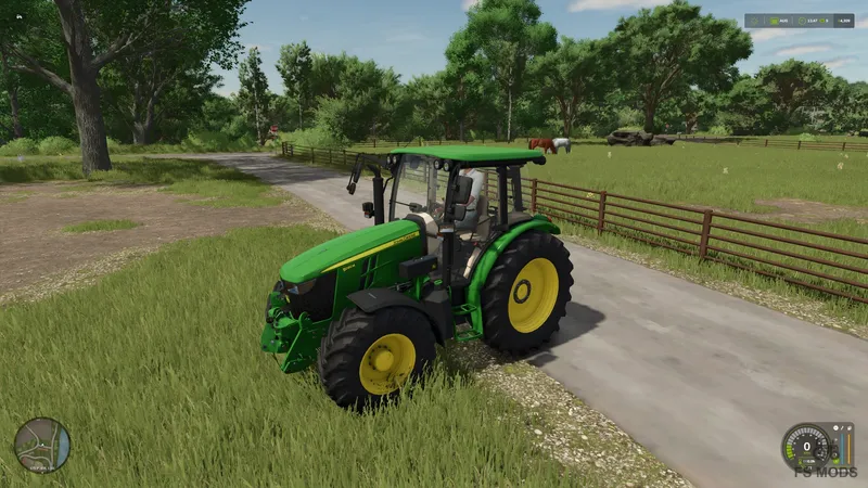 Трактор John Deere 5M Series v1.0 by ugoFantocci, GIANTS Software