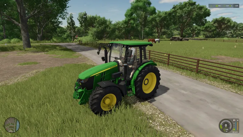 Трактор John Deere 5M Series v1.0 by ugoFantocci, GIANTS Software