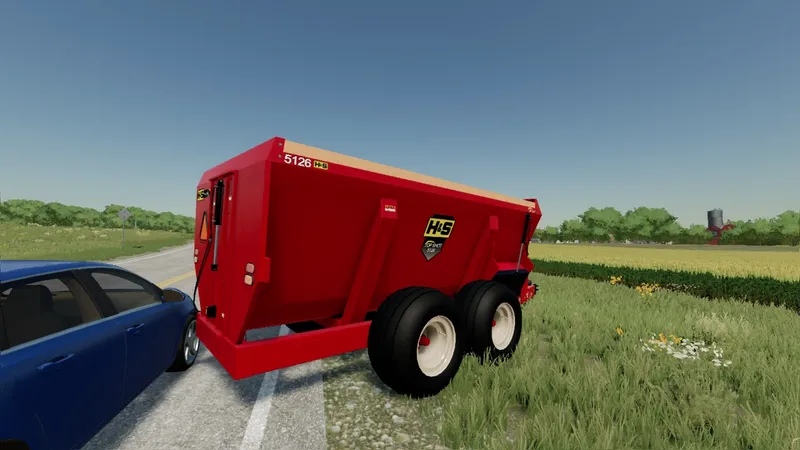 Прицеп H&S 5126 Top Shot Manure Spreader v 1.0