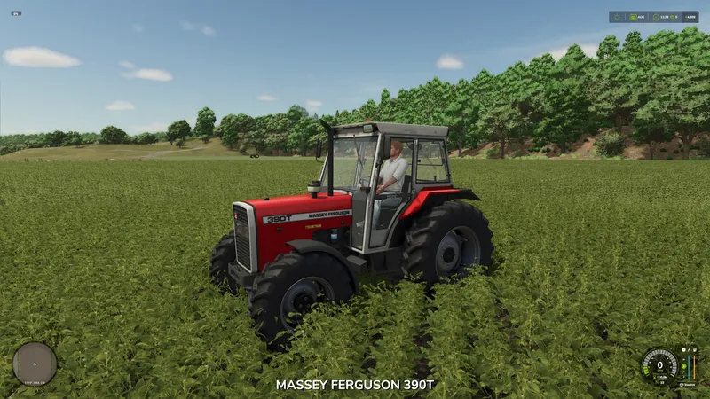 Трактор Massey Ferguson 390T HiLine+ V1.0