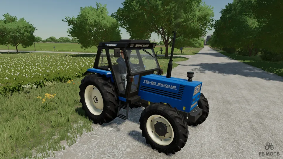 Трактор New Holland 110-90 v 1.0