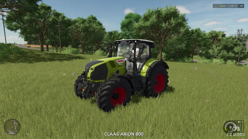 Трактор Claas Axion 800 Serie v1.0.1