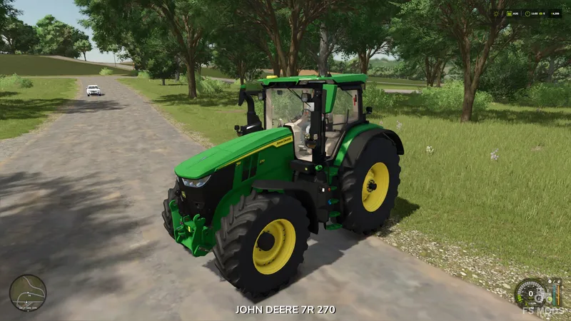 Трактор John Deere 7R Series v1.0