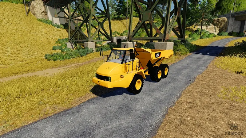Грузовик 725A Dumper Truck v 1.0