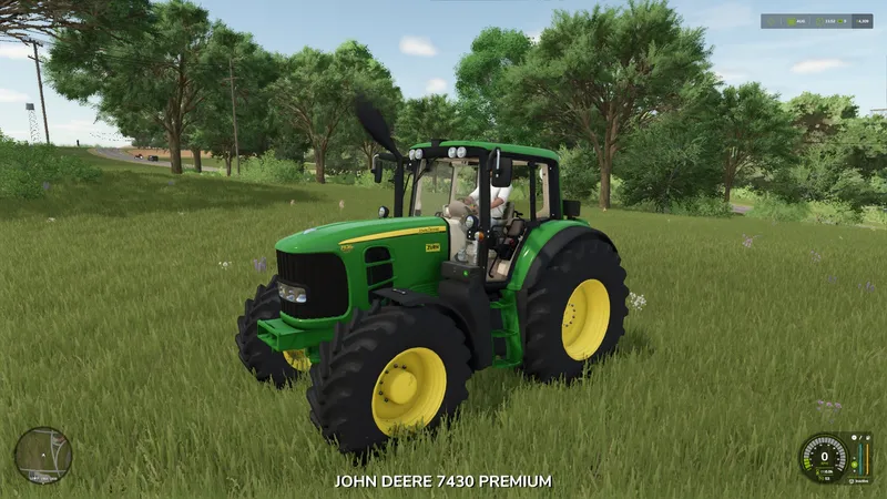 Трактор John Deere 7030 V1.2