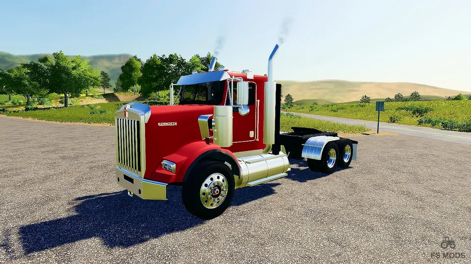 Грузовик Kenworth T800 High Hood v 1.0