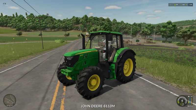 Трактор John Deere 6110M Series Beta 2 v1.0