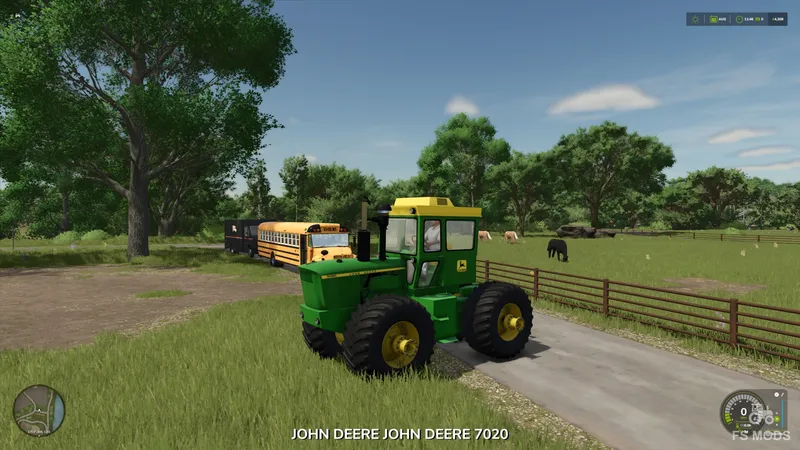 Трактор John Deere 7020-7520 v1.1