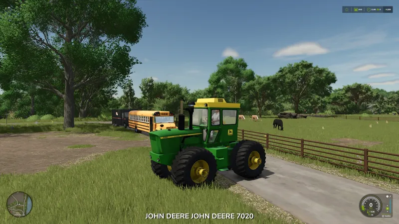 Трактор John Deere 7020-7520 v1.1