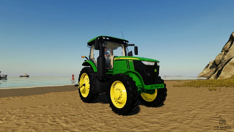 Трактор John Deere 7R US Series v 1.0