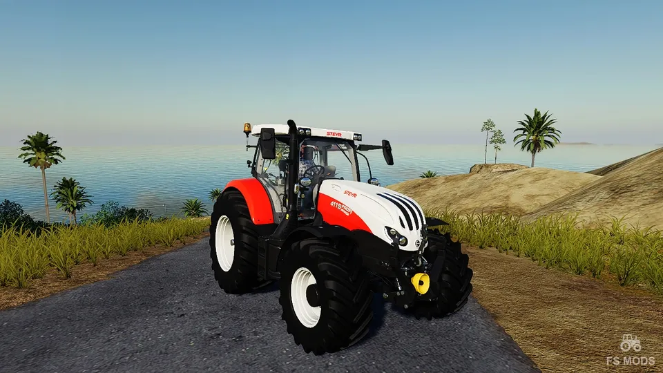 Трактор Steyr Profi CVT v 1.0