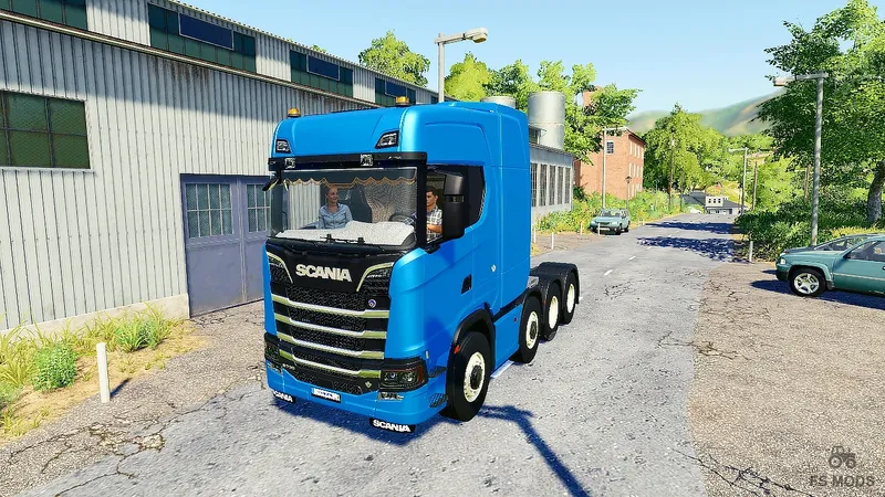 Грузовик Scania R730 8×4 v 1.0