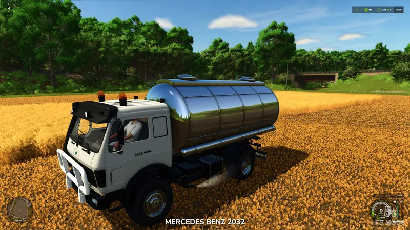 Грузовик Mercedes-Benz Agrar Truck Tanker v1.0