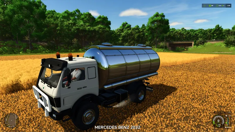 Грузовик Mercedes-Benz Agrar Truck Tanker v1.0