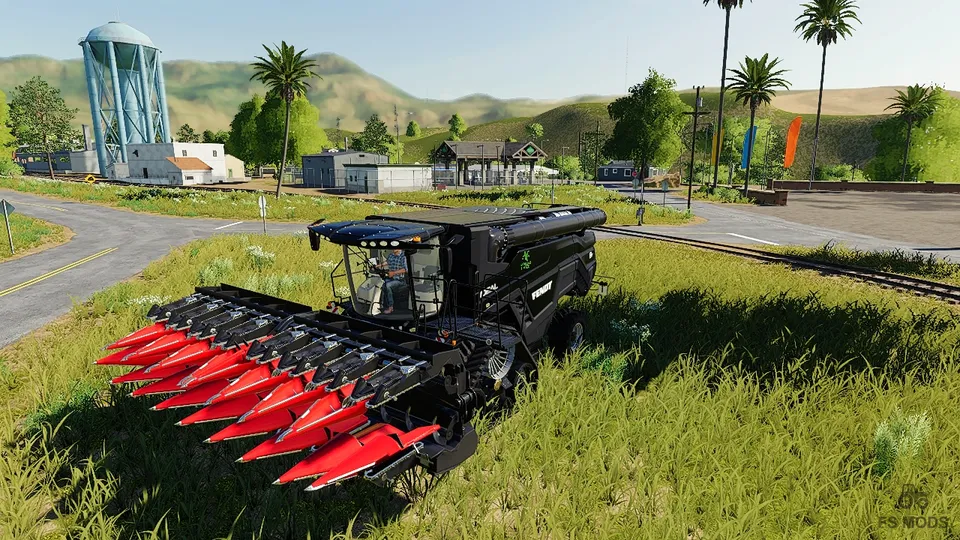 Комбайн Fendt Ideal Sugarcane Harvester v 1.0